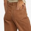 RVCA Coco Cord - Pantalon évasé en velours côtelé pour Femme Putty – Image 3