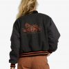 RVCA Ryan - Veste bomber pour Femme Washed Black – Image 2