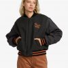 RVCA Ryan - Veste bomber pour Femme Washed Black – Image 3