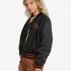RVCA Ryan - Veste bomber pour Femme Washed Black – Image 4