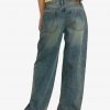 RVCA Loosey - Jean décontracté pour Femme Dusty Blue Wash – Image 2