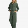 RVCA Dayshift Boiler Suit - Combinaison pour Femme Fir Green – Image 5