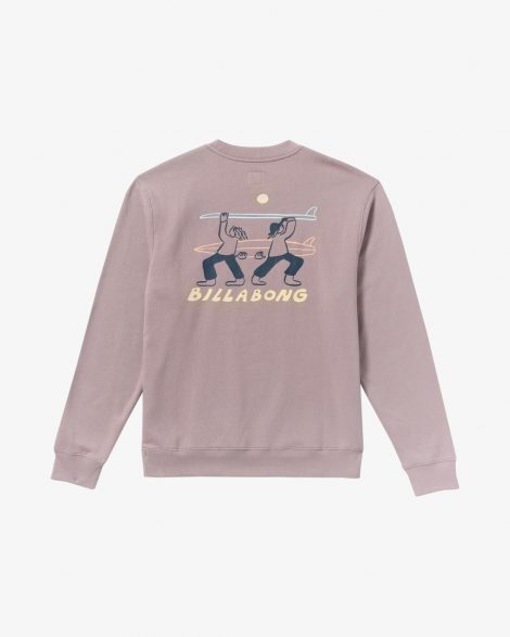 BILLABONG - Split The Peak - Sweat pour Homme Purple Ash