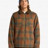 BILLABONG - Hills Sherpa - Veste en laine à doublure en sherpa pour Homme – Image 4