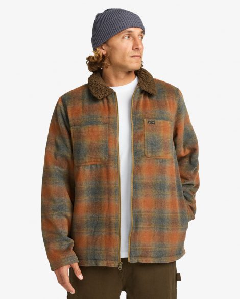 BILLABONG - Hills Sherpa - Veste en laine à doublure en sherpa pour Homme