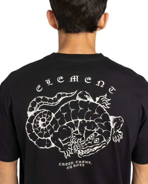 ELEMENT - Aligator - T-Shirt à manches courtes pour Homme Flint Black