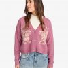 RVCA Kitty Cardigan - Gilet pour Femme Orchid – Image 3