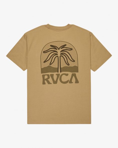 RVCA Palmcrest - T-Shirt à manches courtes pour Homme Coyote