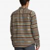 RVCA Dayshift Blanket Flannel - Chemise manches longues pour Homme Mushroom – Image 3