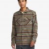 RVCA Dayshift Blanket Flannel - Chemise manches longues pour Homme Mushroom – Image 4