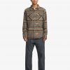 RVCA Dayshift Blanket Flannel - Chemise manches longues pour Homme Mushroom – Image 5