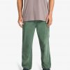 Billabong Larry Cord - Pantalon en velours côtelé à taille élastiquée pour Homme Hunter Green – Image 4