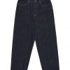 Big 5 Denim - Big 5 Denim Rinse - Jean large pour Homme Dark Blue Rinse – Image 3