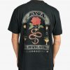 RVCA Roses Poster - T-Shirt à manches courtes pour Homme Black – Image 2