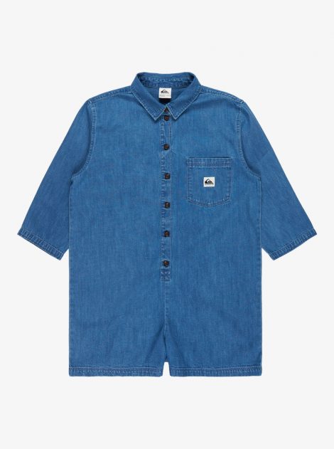 Quiksilver - Saba - Combishort pour Femme Indigo Light