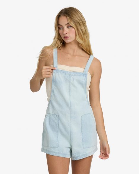 Billabong - Beach Crush Salopette Femme Blue mist