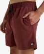 Billabong - All Day 16" Short de bain Homme Wine
