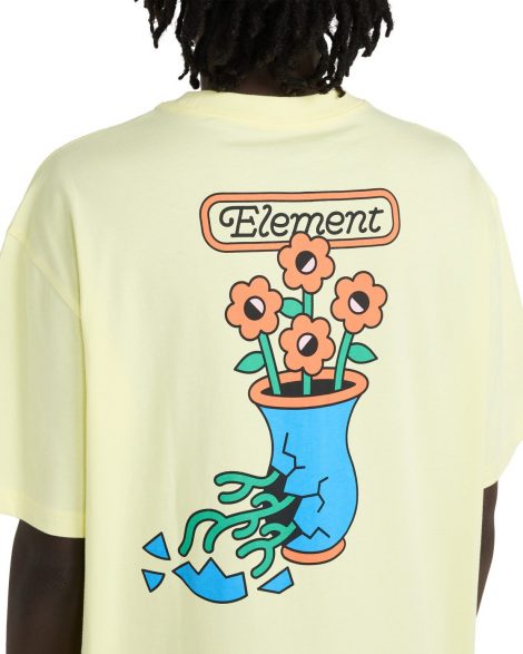 Element - Too Wild T-Shirt à manches courtes Homme Wax Yellow